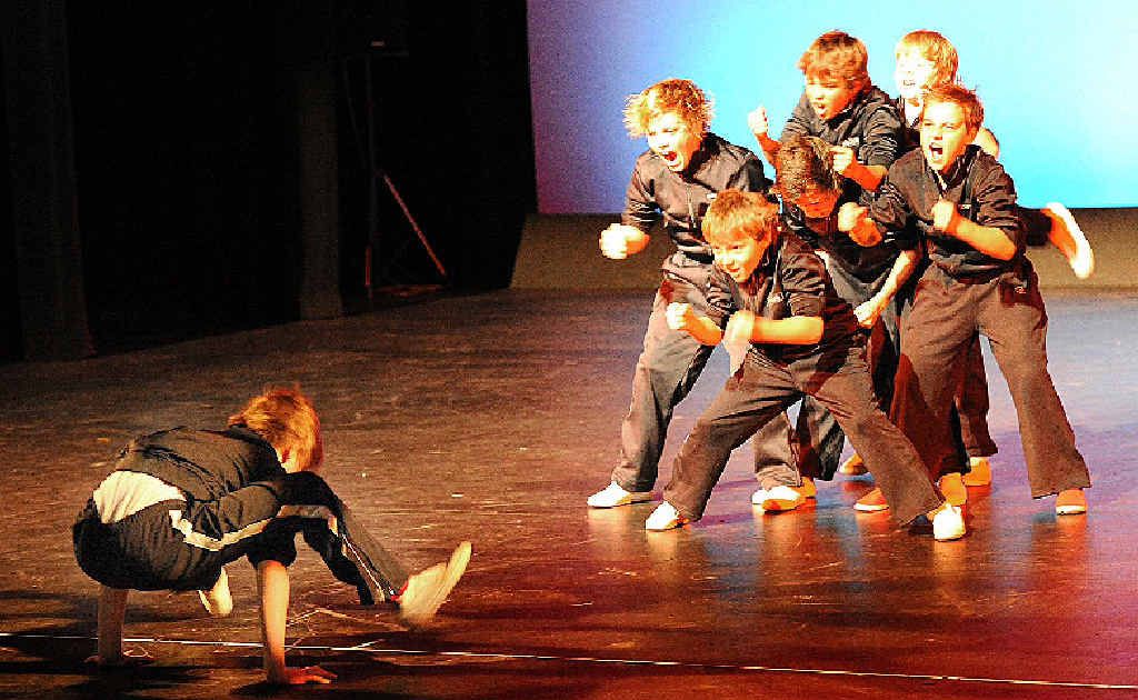 Dance Zone's hip-hop crew showcases some of the moves that won them two state titles in Brisbane. Dance Zone's hip-hop crew showcases some of the moves that won them two state titles in Brisbane.